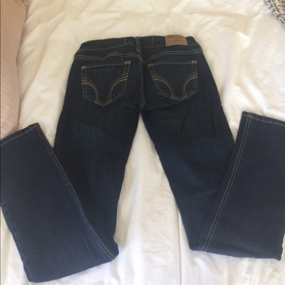 Hollister Dark Wash Low Rise Jeans